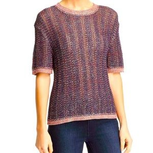 Velvet Graham & Spencer Metallic Sweater | Size M